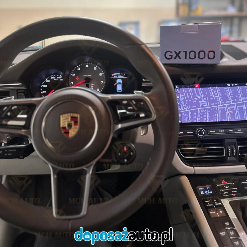 wideorejestrator finevu gx1000 w porsche