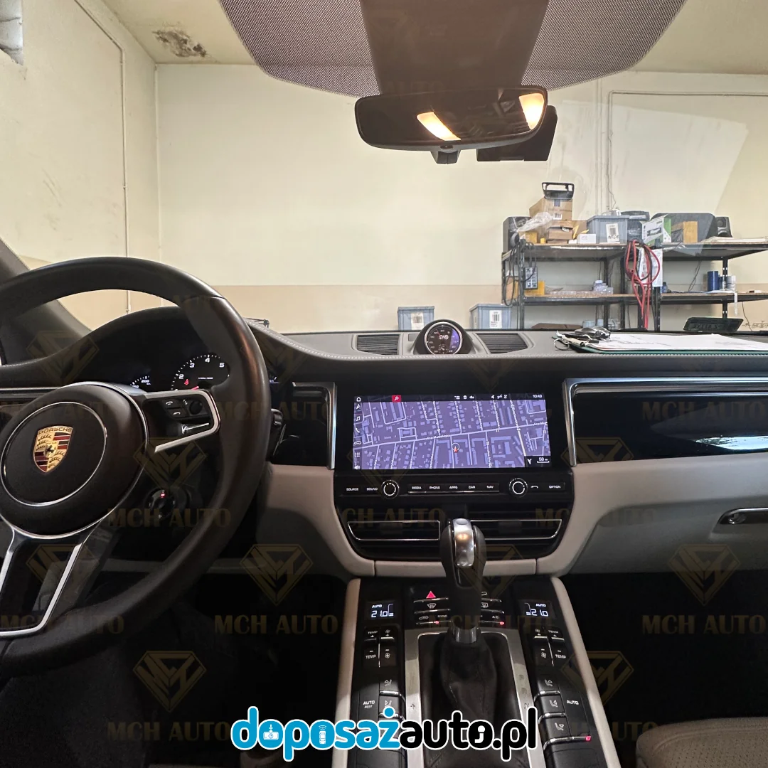 wideorejestrator finevu gx1000 w porsche macan s