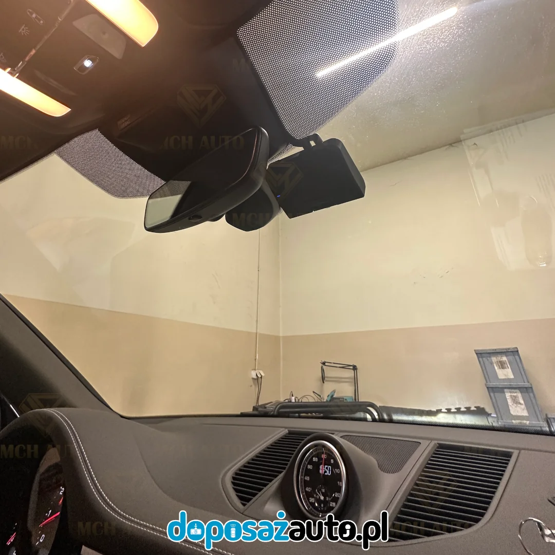 wideorejestrator finevu gx1000 w porsche macan