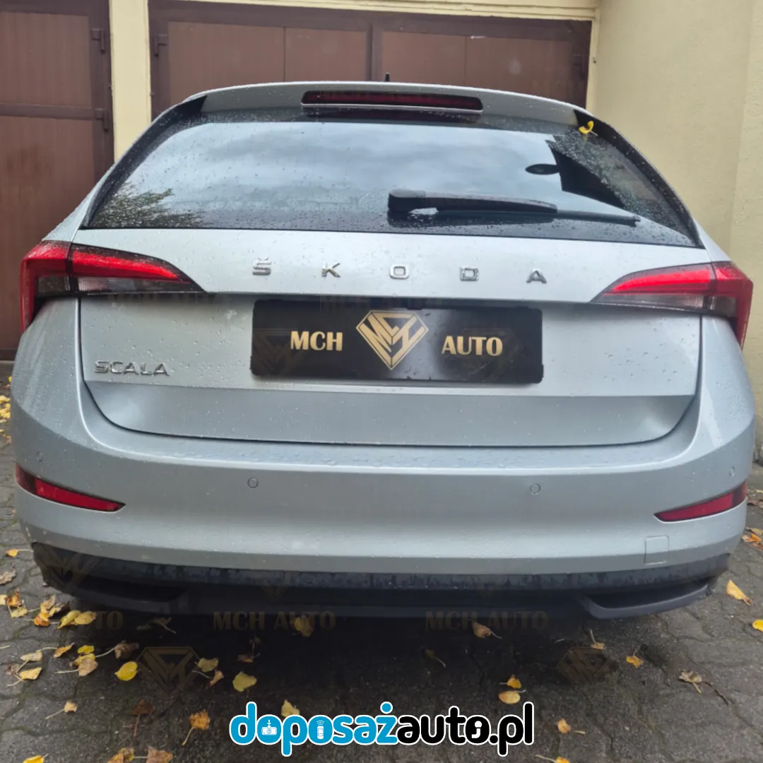 kamera cofania skoda scala