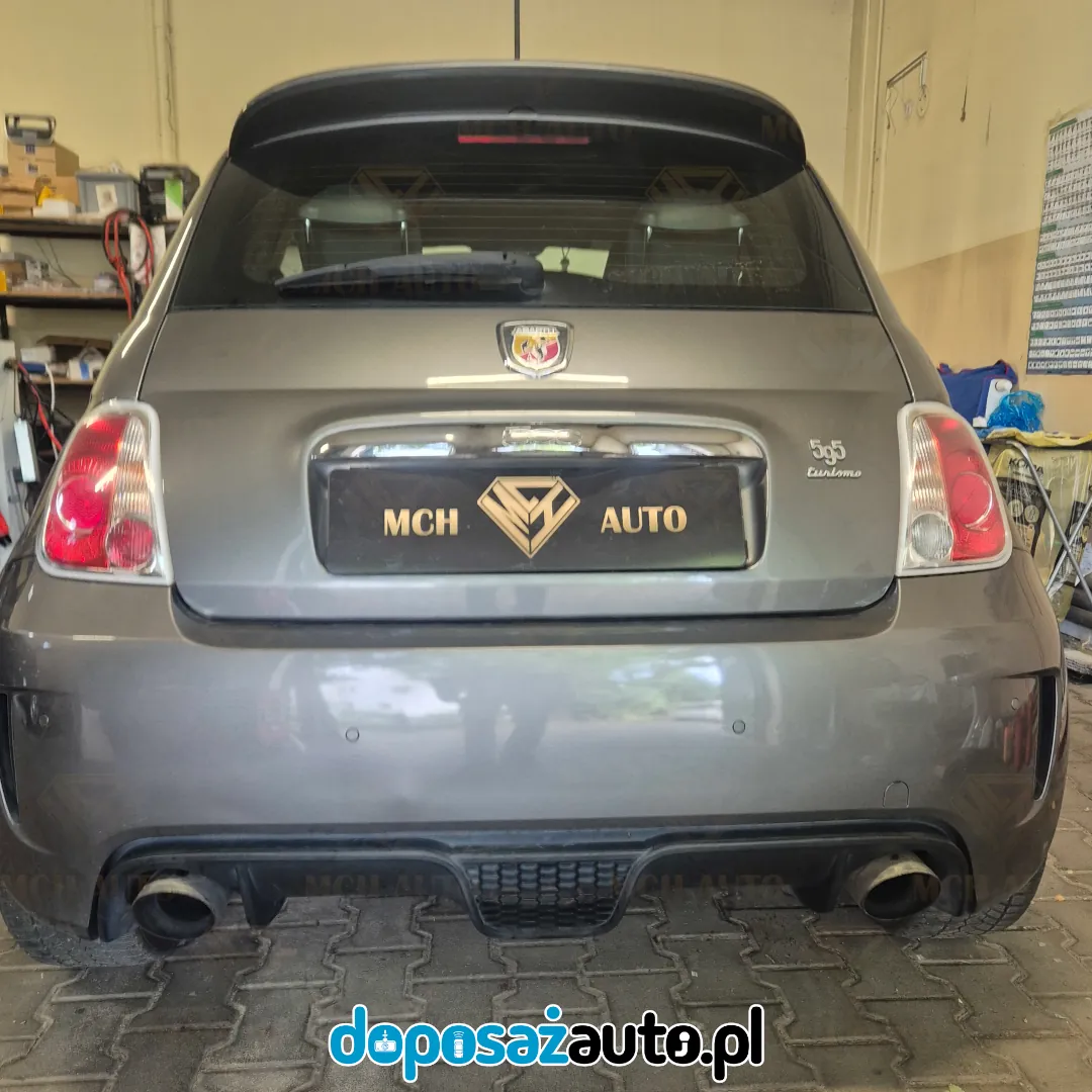 czujniki parkowania tył abarth 595