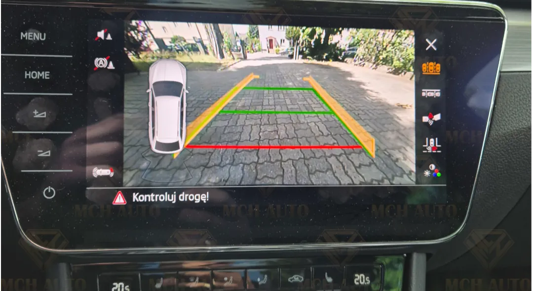 kamera cofania skoda superb 3 kombi towar