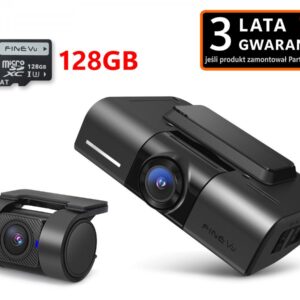 FineVu GX400 /128GB - rejestrator QHD+FHD WiFi GPS