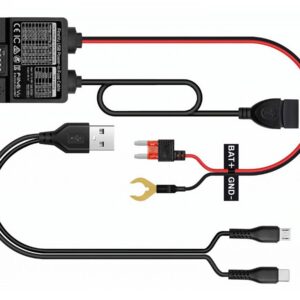 FineVu USB Power - zasilacz 12-30V/5V z ochroną aku.