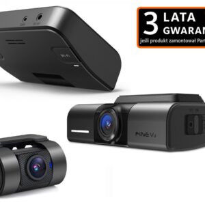 FineVu GX1000 - rejestrator 2xQHD WiFi GPS AI radary